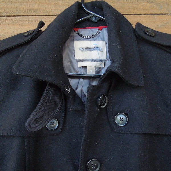 90s vintage Peacoat, Medium