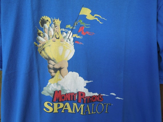 Monty Python Spamalot t-shirt, XL, '90s vintage - image 1