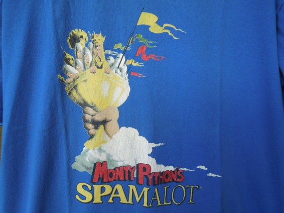Monty Python Spamalot t-shirt, XL, '90s vintage - image 3