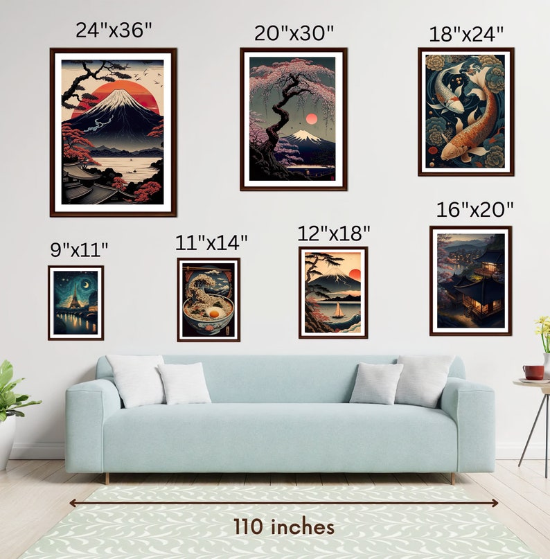 Ukiyoe Style Art Print Mount Fuji Sunrise Ukiyoe Art Etsy