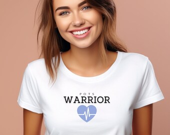 POTS Warrior T-Shirt: Dysautonomia, Chronic Illness Spoonie Support
