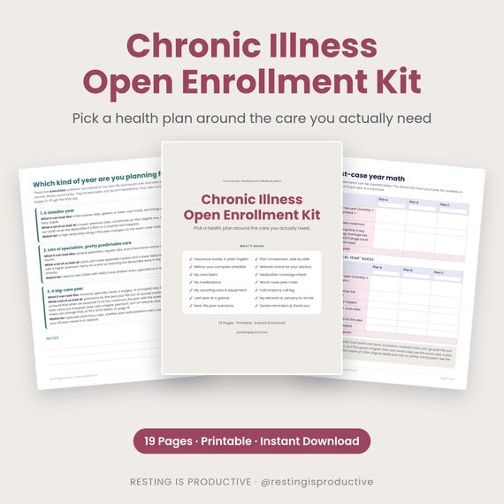 Open Enrollment Worksheet