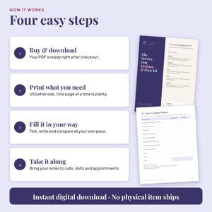 How it works: instant digital download PDF, US Letter, print at home, no physical item