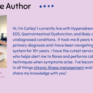 About the Author for ebook: How to Navigate Chronic Illness Management from Diagnosis & Beyond