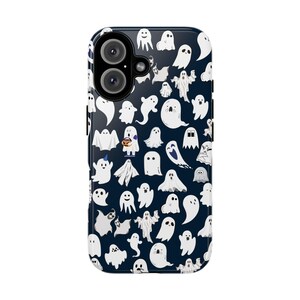Ghost Phone Case: Spooky Kawaii Protector, Halloween Accessory
