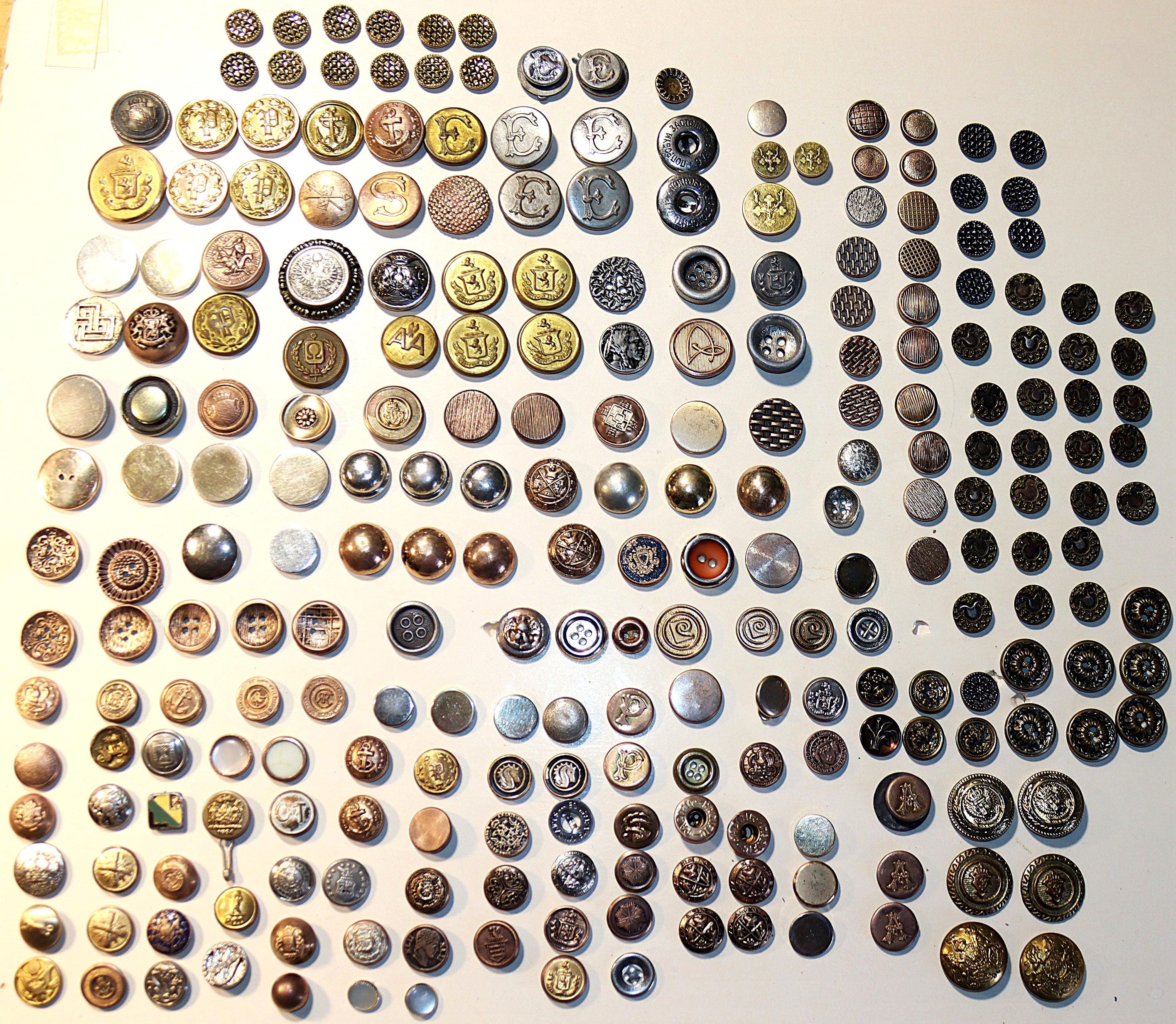Antique French Buttons - Etsy
