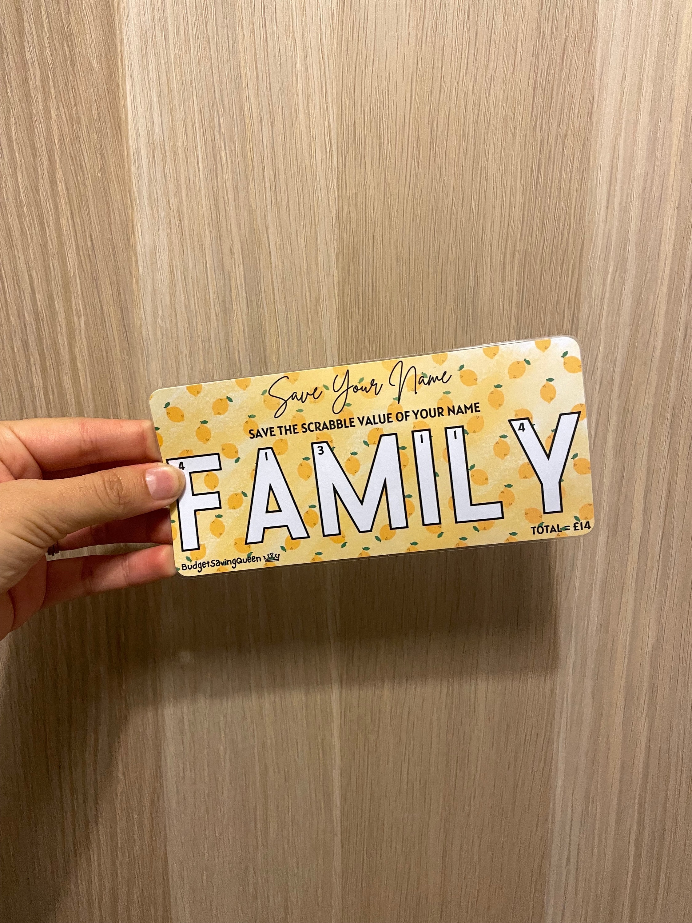 Name Savings, Save Your Name, Fun Savings Challenge , Laminated Saving Tracker, Gift Planner for Her, Cash Stuffing, A6 Cash Binder Insert