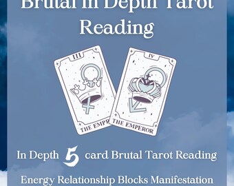 In Depth 5-Card Tarot Reading: Same Day Honest Guidance