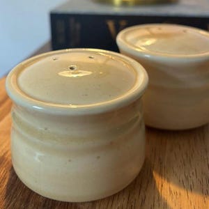 Vintage Franciscan Salt & Pepper Shakers | Earthenware Hacienda Set | 1970s Table Decor
