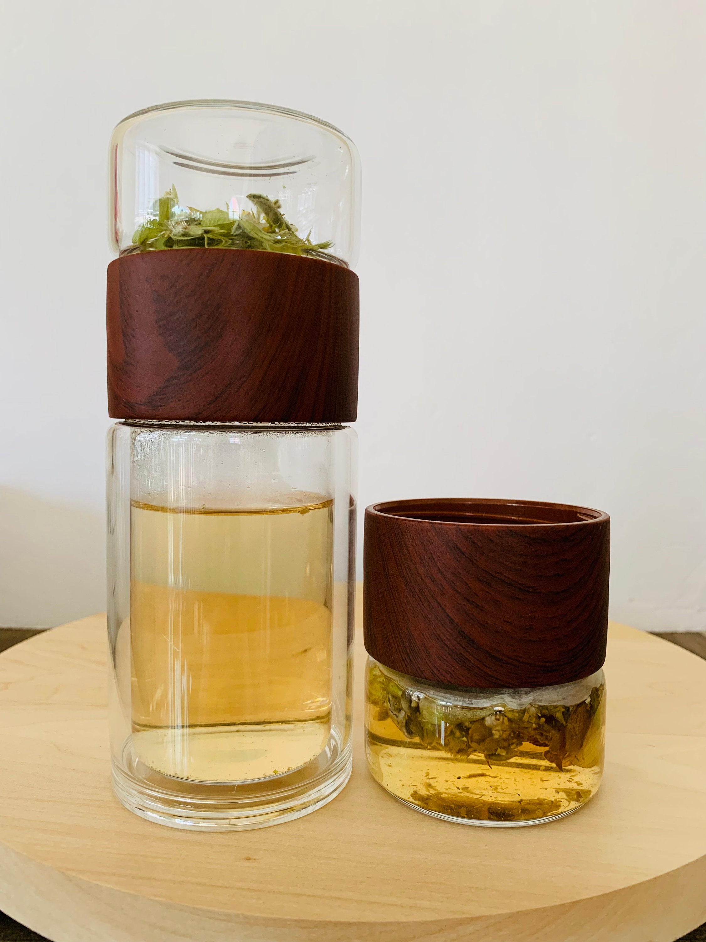 Buy Wholesale China Glass Tea Infuser Travel Mug With Strainer Tea Tumbler  Bottle For Loose Leaf Tea Fruit Coffee & Glass Tumbler at USD 2.47