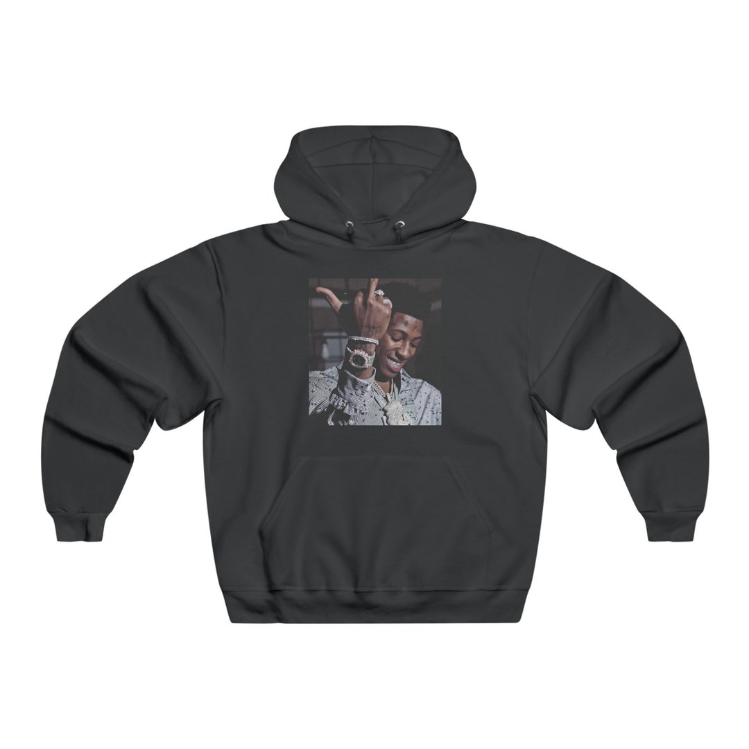 NBA Youngboy Hoodie Black Hoodie Hip Hop Hoodie Rapper NBA Etsy