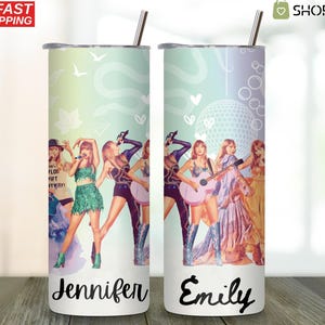 Personalised  Taylor Tumbler - Tay tay Lover Gift - Music lover - Indie Music 20oz 30oz Tumbler -Electro Pop Tumbler - Best Friend Gift