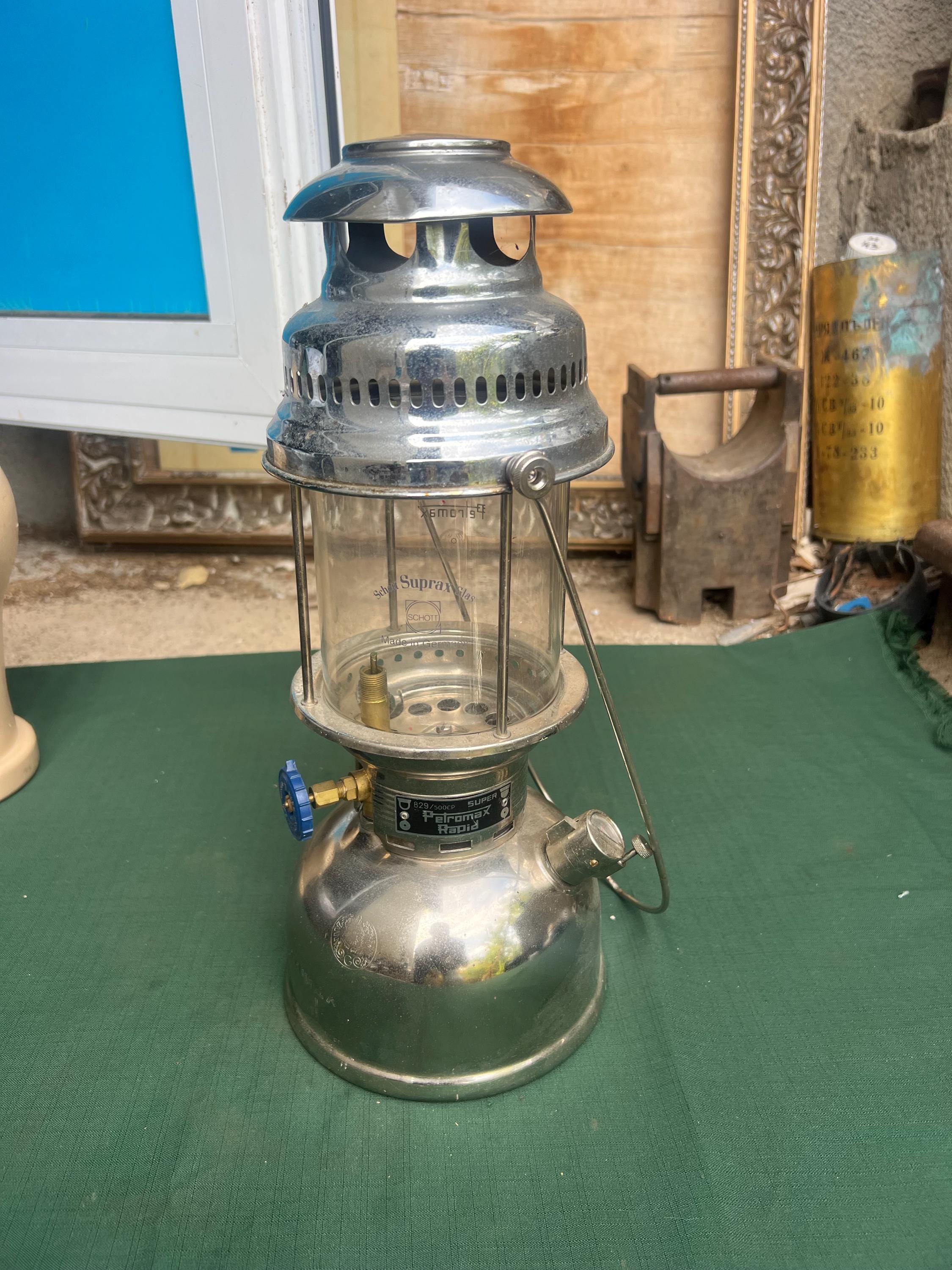 Vintage Super Petromax Rapid 829/500 CP Lantern Made in Vintage Super Petromax Rapid 829/500 CP Lantern Made in
