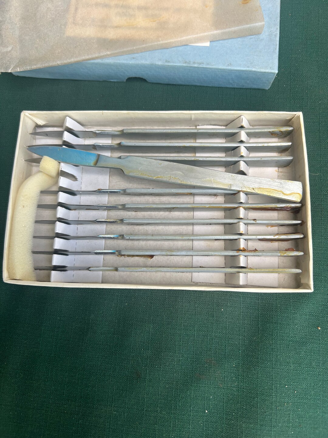 SCALPELS 10pc Vintage Medical Tools , Scalpels Medical Special Tools