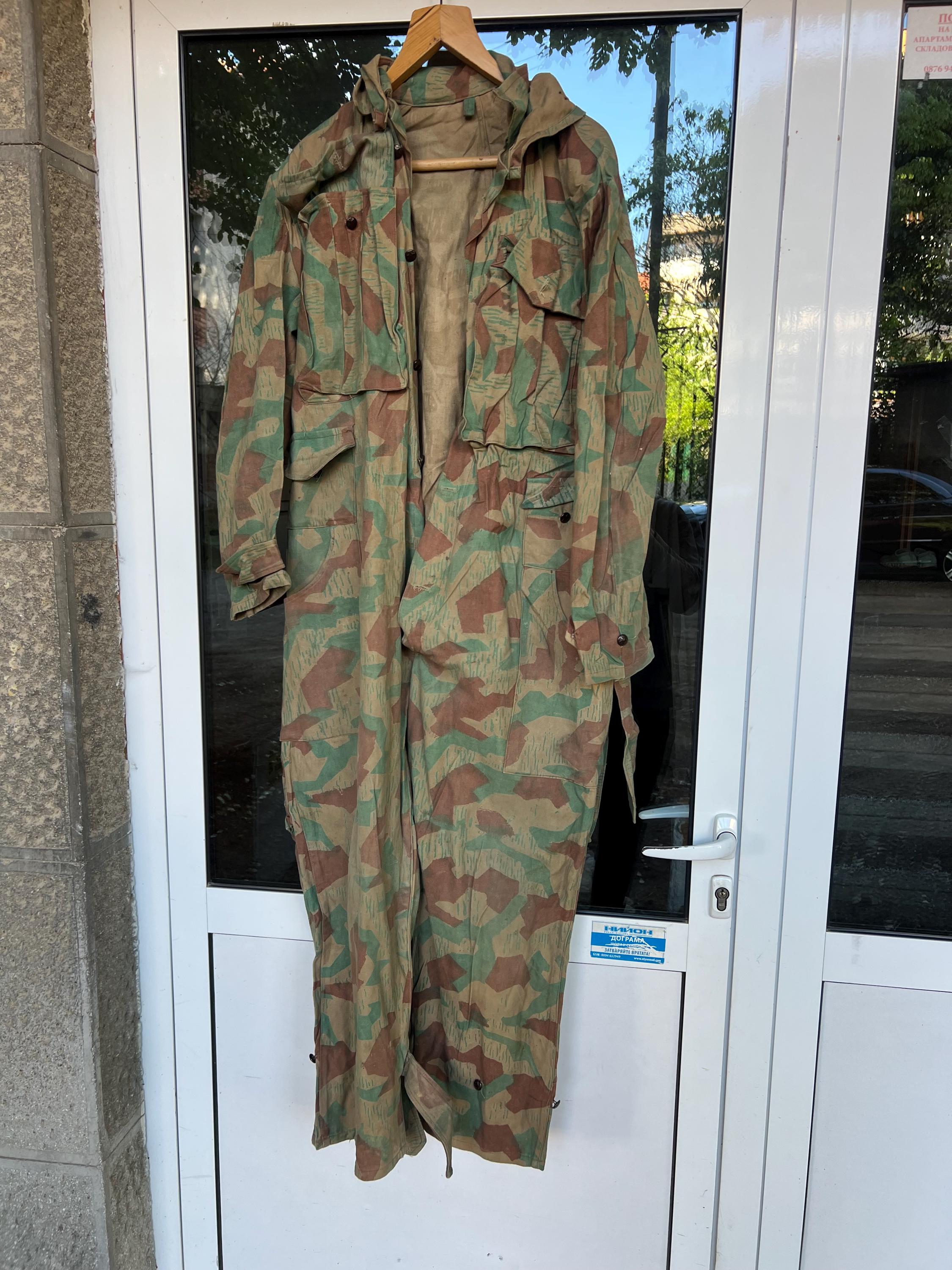 ハンガリー軍　珍しい　ヴィンテージ　迷彩　ツーピース ハンガリー軍 珍しい ヴィンテージ 迷彩 ツーピース ハンガリー軍