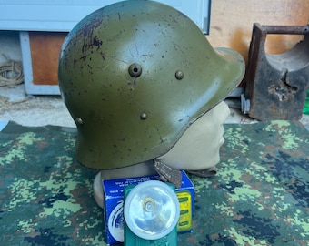 Vintage Military German Type Helmet M36 produce for Bulgarian Army +gift