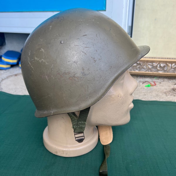 Vintage Military Czechoslovakian М53 helmet 1952