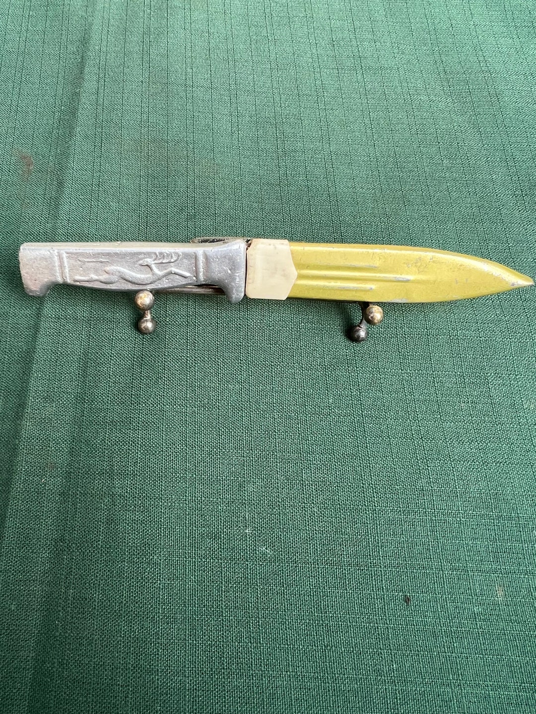 Vintage Souvenir Knife in Sheath Small Pocket Knife Ussr/rusia Etsy