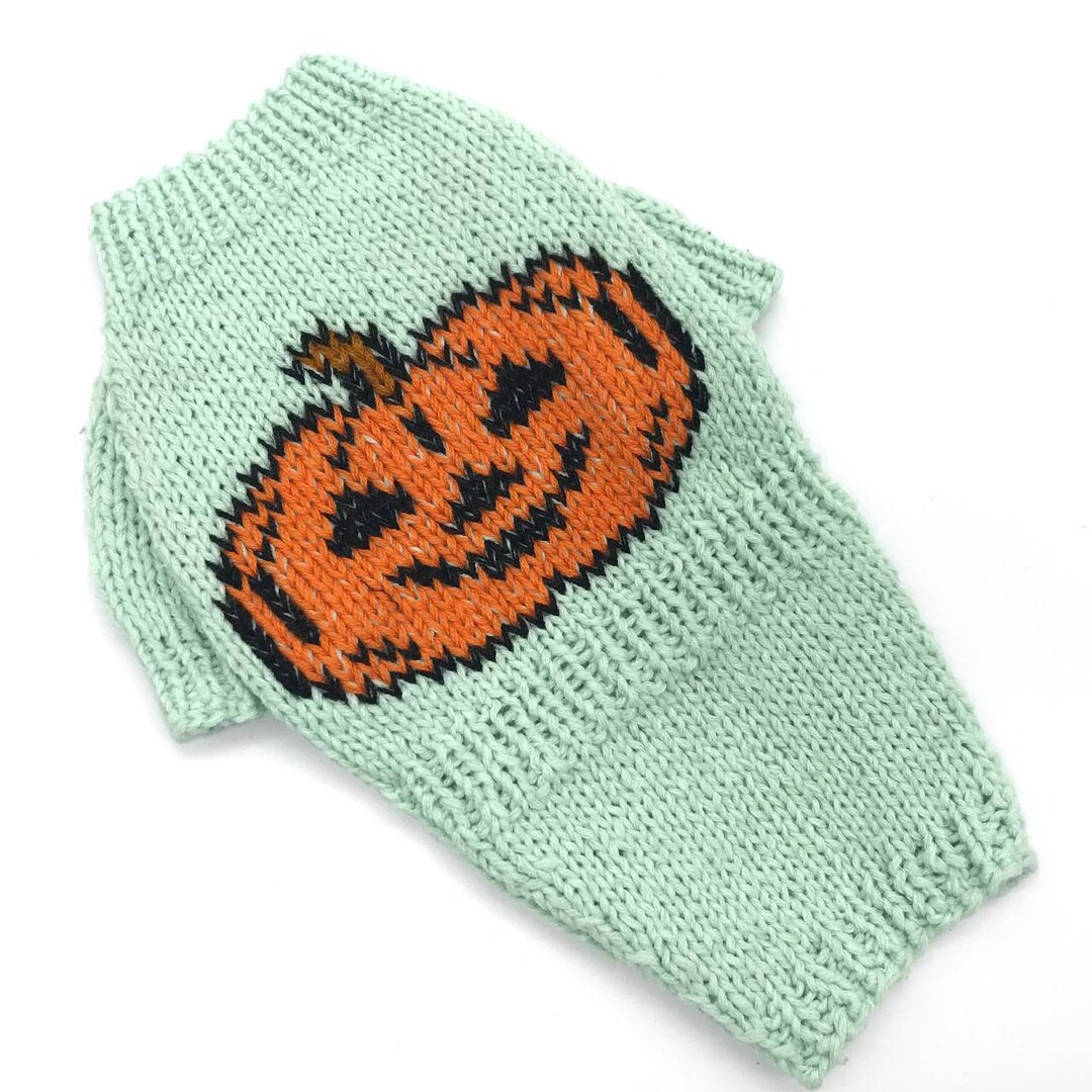 Dog Halloween Costume Halloween Dog Sweater Knitted Sweater Etsy