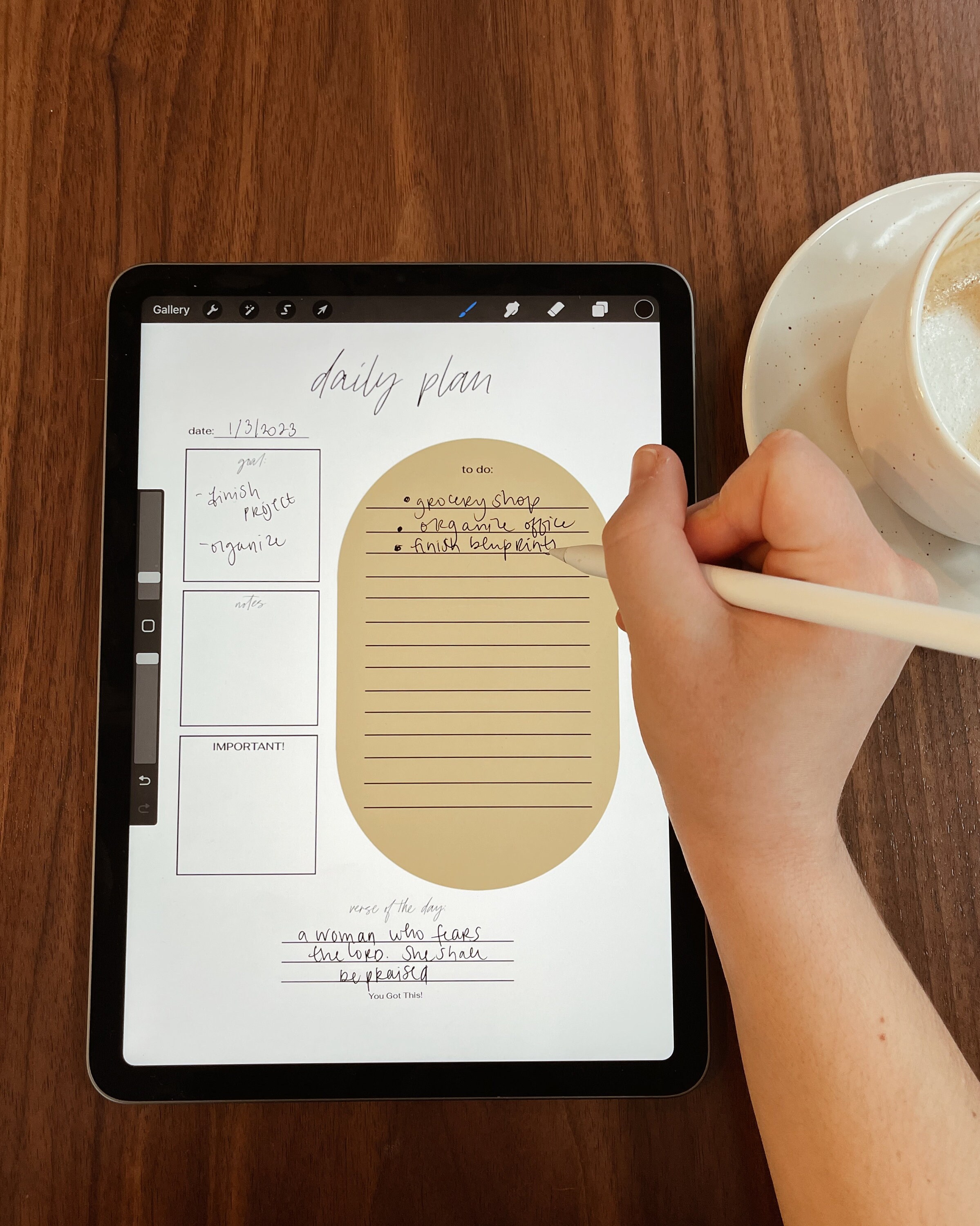 Digital Planner - Printable Planner - to Do List - PDF - Daily Plan ...