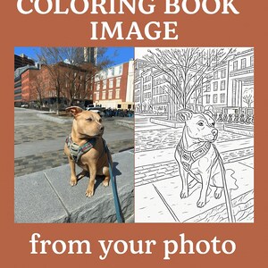 Custom Coloring Book Picture
