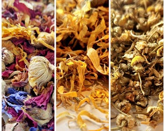 Flower Forage Bundle: A Trio of Hamster Forage and Enrichment