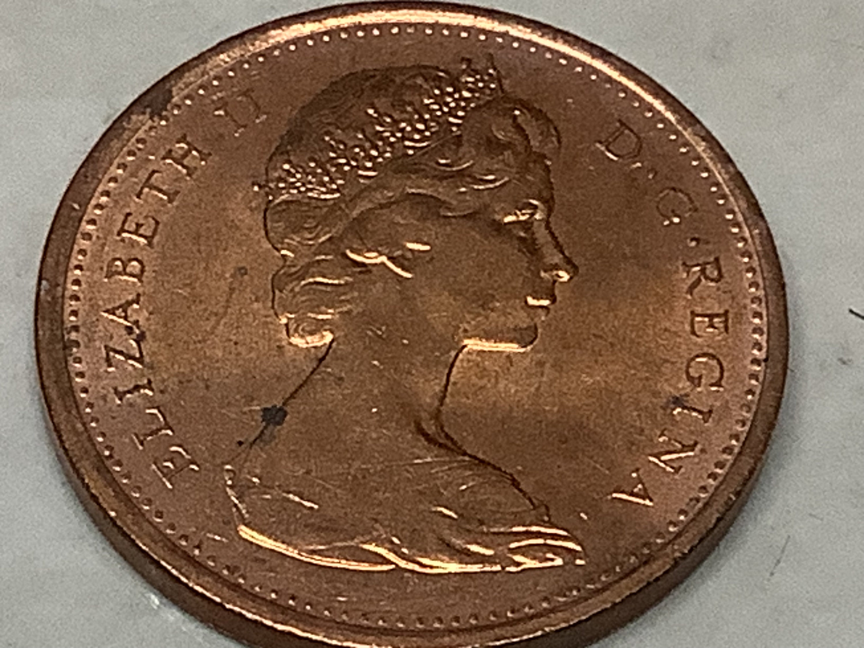 1867-1967 Canadian Commemorative 1 Cent in VF-40 Condition