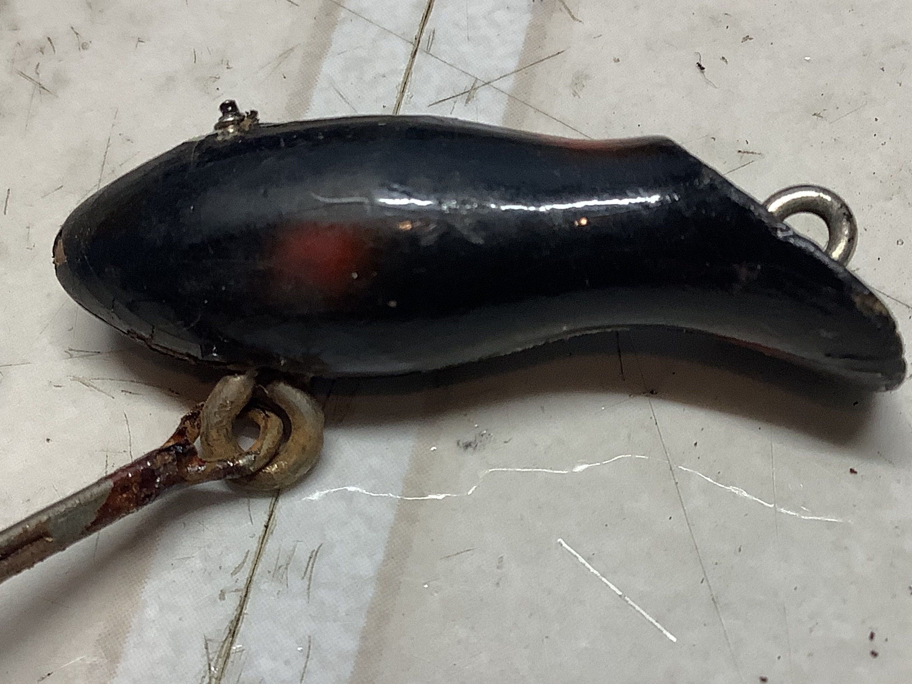 ANCIEN LEURRE CANARD appelant de chasse en bois art populaire EUR 19,50 - FR
