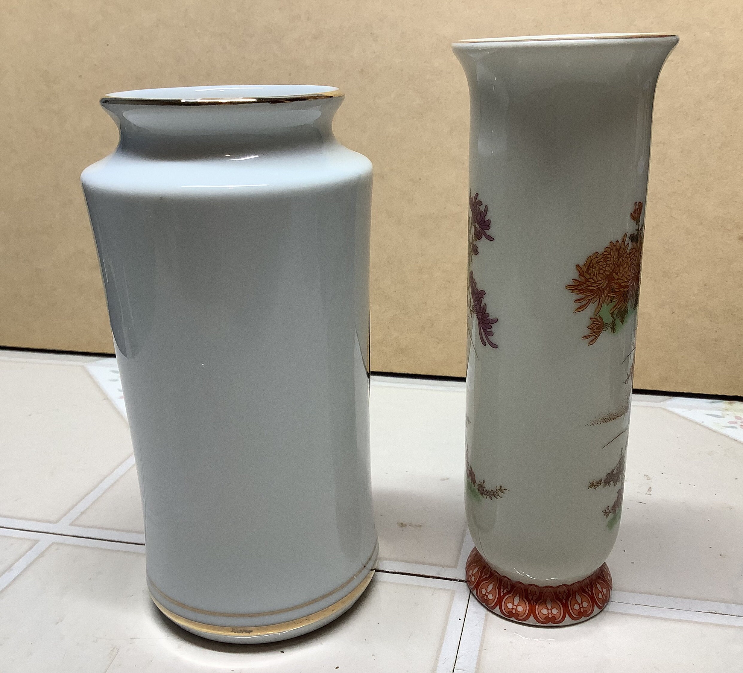 Japanese Vases Shibata and Art of Chokin. Beautiful Set of 2 Etsy