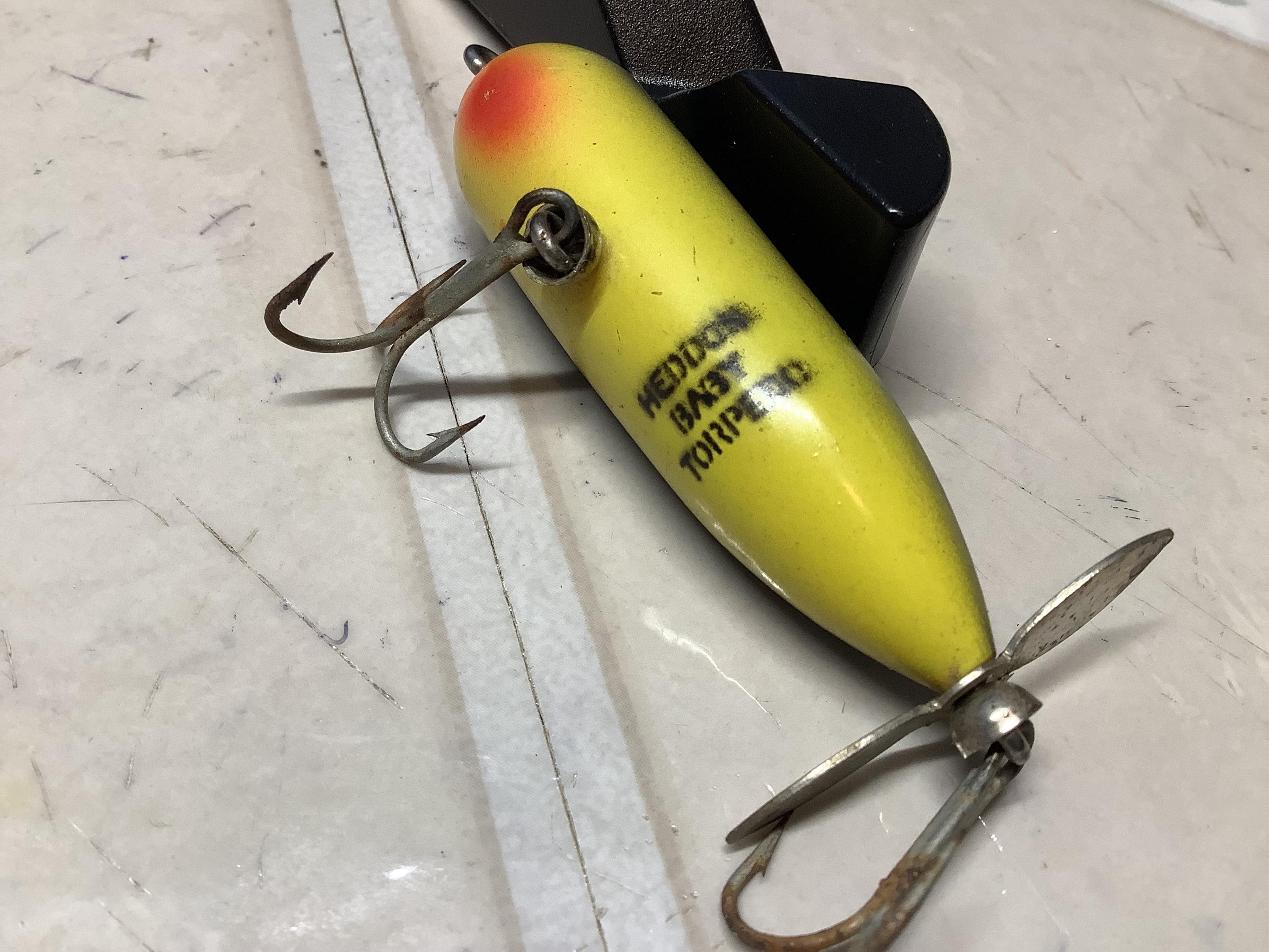 Old Heddon 1stザラ　バナナ　RH Heddon 縦割れ1st ZARA SPOOK (通称バナナ) （約23 g / 11cm