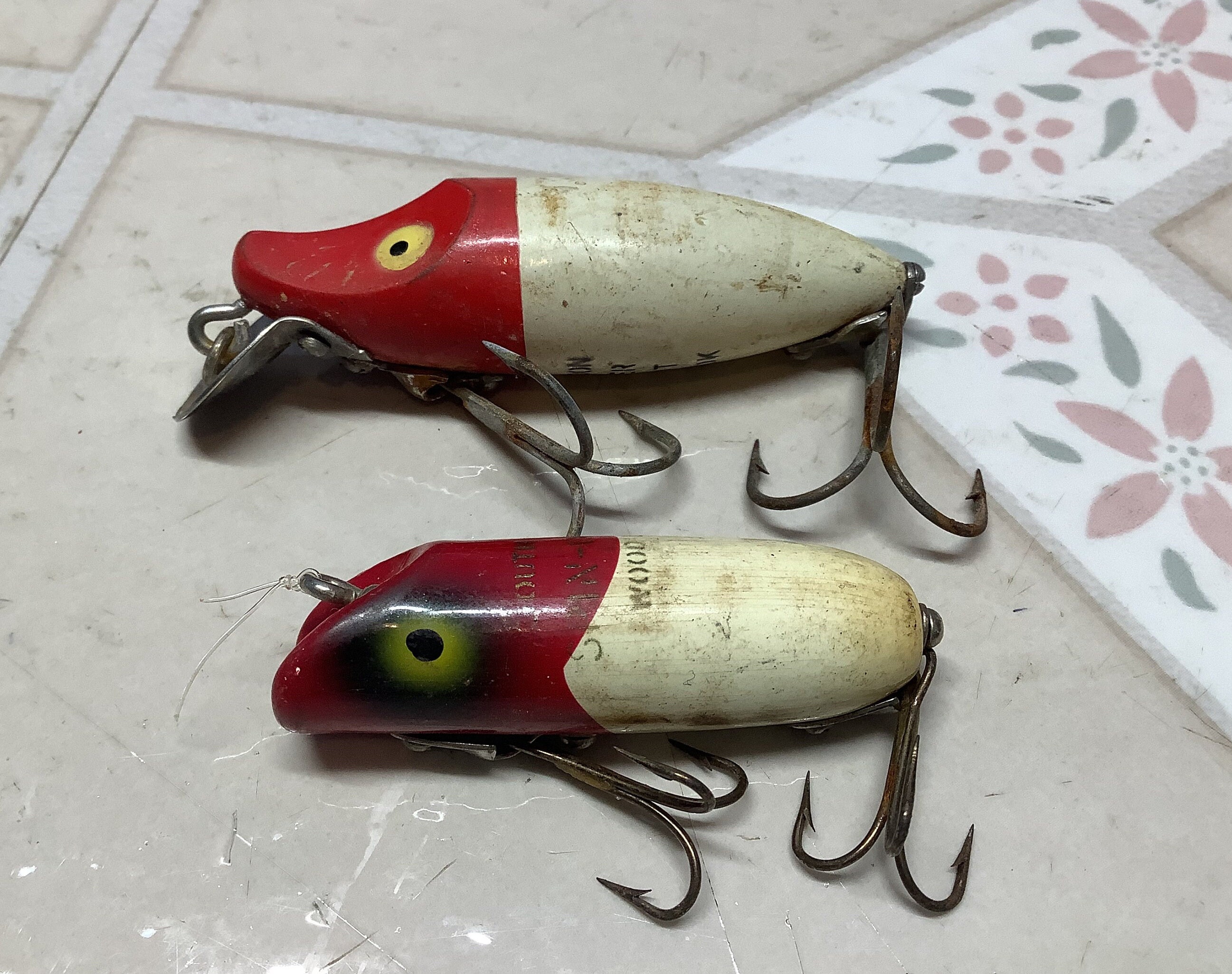 Vintage HEDDON Yellow Wilder-dilg Spook Bass Fly Rod Fishing Lure tackle  Baitblack Eyes Striped outdoors Rustic Fisherman Gift -  Canada