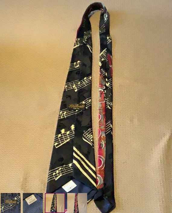 Jazz Man necktie made by FloRence is polyester an… - image 5