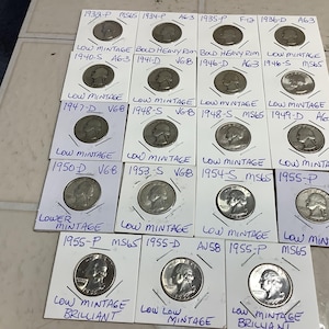 Quarter Collection Book Coins - Etsy
