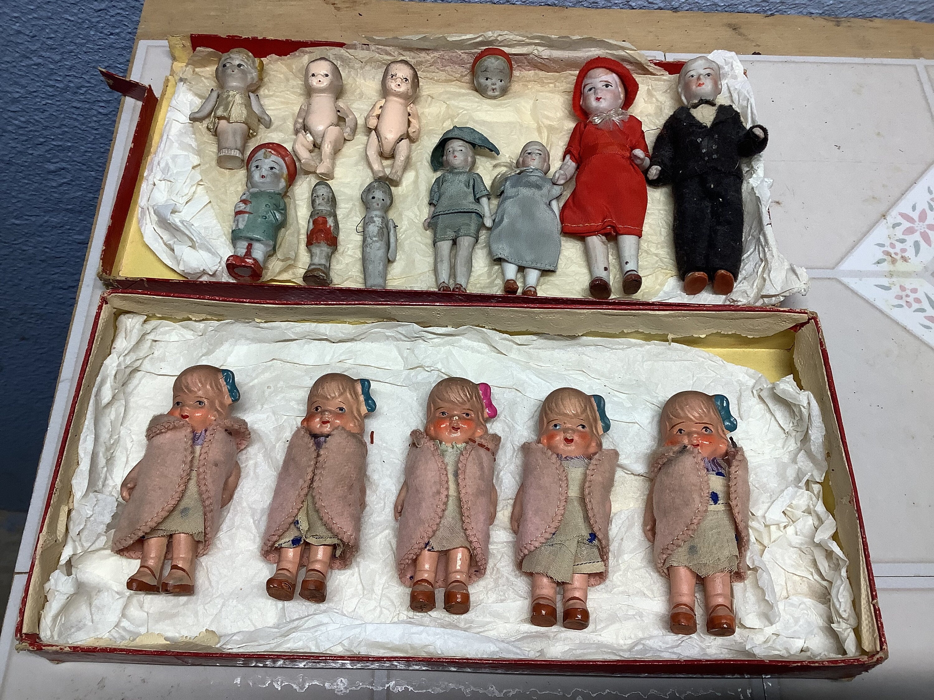 Bisque Dolls  quintessential antique dolls
