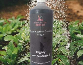 1l Highly Concentrated Worm Casting "Tea" Fertiliser