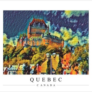 Le Chateau Frontenac, Quebec, Canada