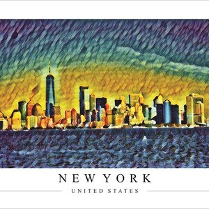Manhattan Skyline, New York City