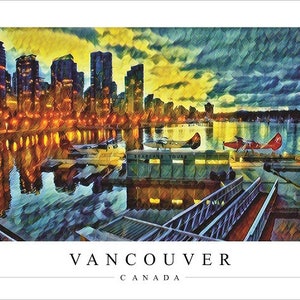 Vancouver Skyline, British Columbia, Canada