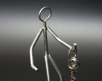 Stainless Steel Figure Key Holder