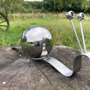 Edelstahl Schnecke Garten Deko Schnecke " Der Gemütliche " das