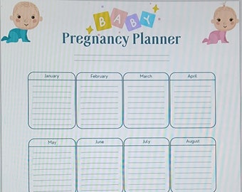 Printable Baby Prep Checklist Pregnancy Planner Printable Newborn ...