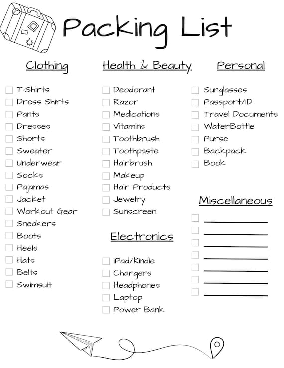 Backpacking Minimalist Travel Checklist We Found The Optimal Way