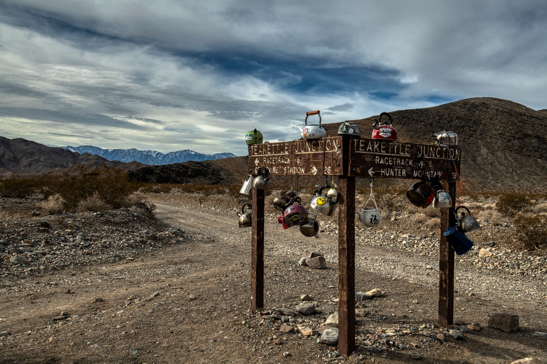 Tea Kettle Junction, Death Valley Etsy