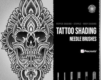 Tattoo Needle Brushes for Procreate