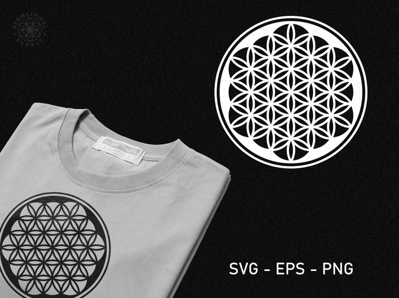 Flower of Life SVG File SVG Vector Mandala Vector Files - Etsy UK