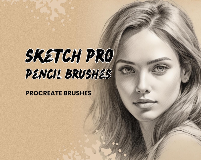 Sketch Pro Pencil Brushes for Procreate