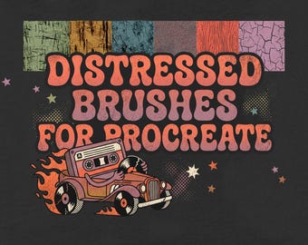 Procreate - Distressed Brushes