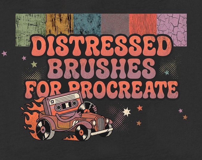 Procreate - Distressed Brushes
