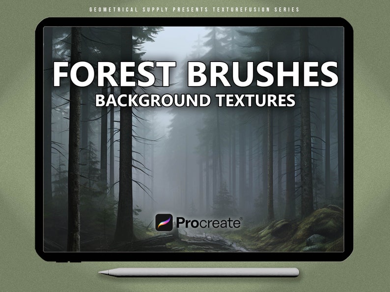 Procreate - Forest Texture Brushes ~ Seamless Nature Brushset ...