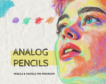 Analog Pencils - Procreate Illustration and Sketch Brushes